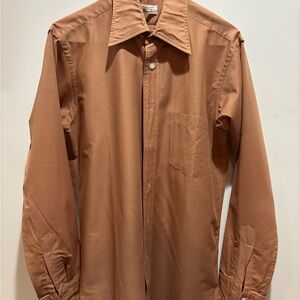 Vintage 1960s Disco shirt. Hathaway tailored for the Rothschilds